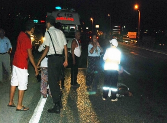 Altınoluk’ta trafik kazası: 1 ölü