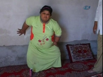 7 yaşında 110 kilo...