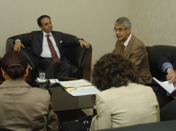 Baydemir ECRI heyetini kabul etti