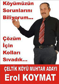 Eşi ve kendi oyuyla muhtar seçildi