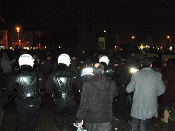 &Uuml;niversitedeki gerginlik Eskişehir i karıştırdı! 1