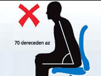 Ofiste omurgayı dik tutmanın yolları 1