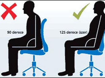 Ofiste omurgayı dik tutmanın yolları 4