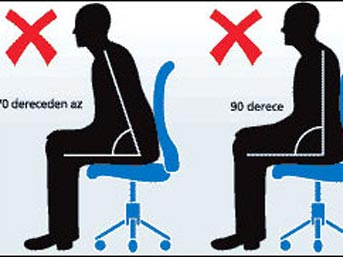 Ofiste omurgayı dik tutmanın yolları 5